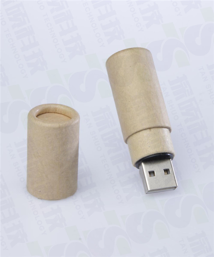 環保紙U盤,紙筒優盤,紙U盤