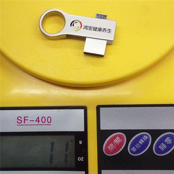 新款旋轉智能手機U盤 OTG電腦手機雙插頭兩用優盤工廠  高檔商務禮品U盤制作工廠